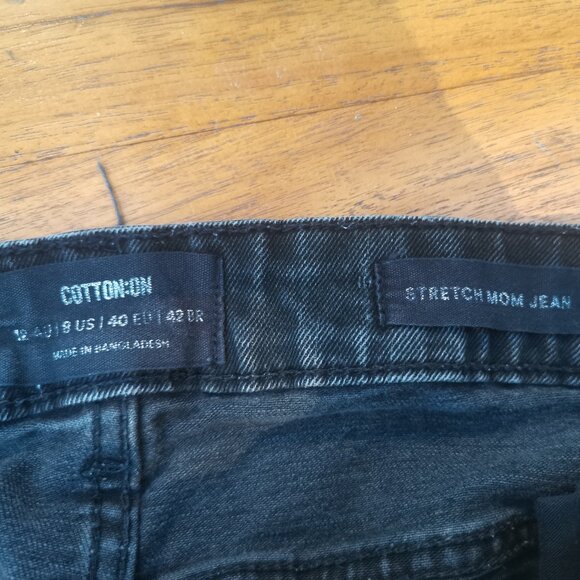Cotton On Stretch "Mom" Jeans - Assorted Colors - Picture 4 of 12
